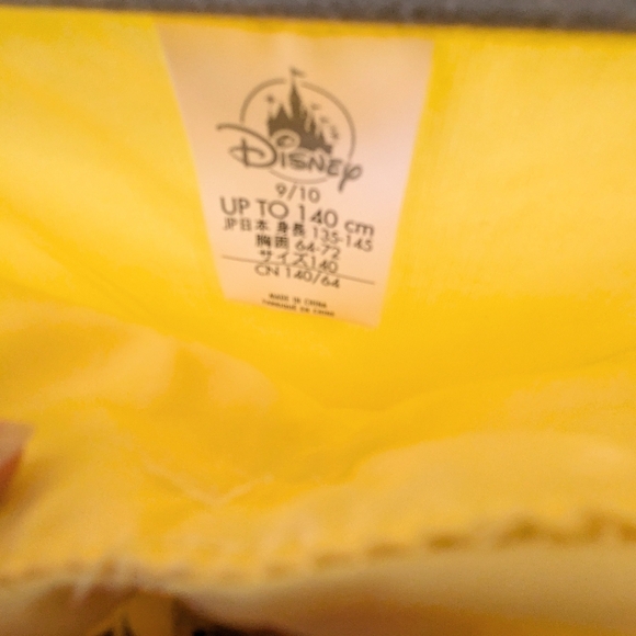 Belle Disney Princess Costume Girls 9/10 - Picture 5 of 6